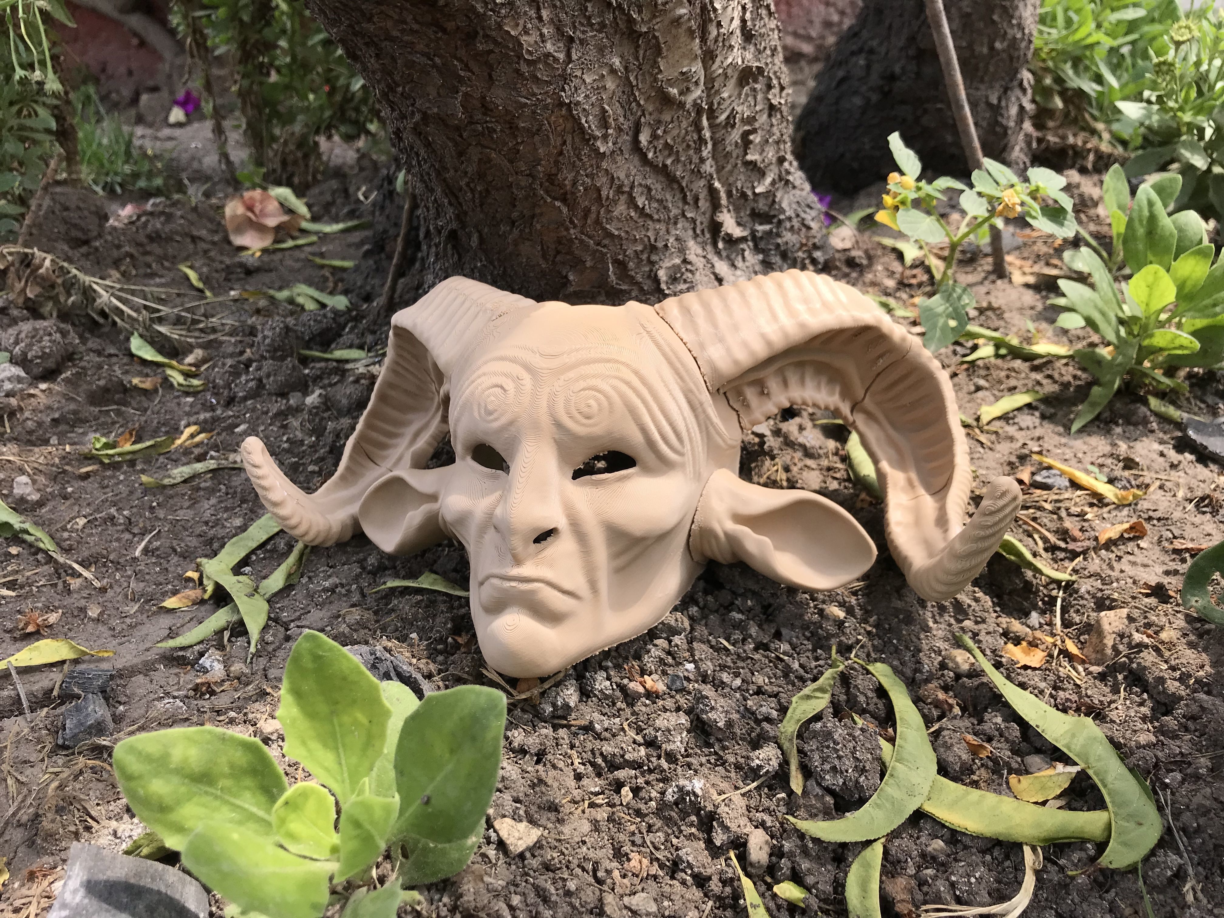 Pans Labyrinth Mask 3D print model_2