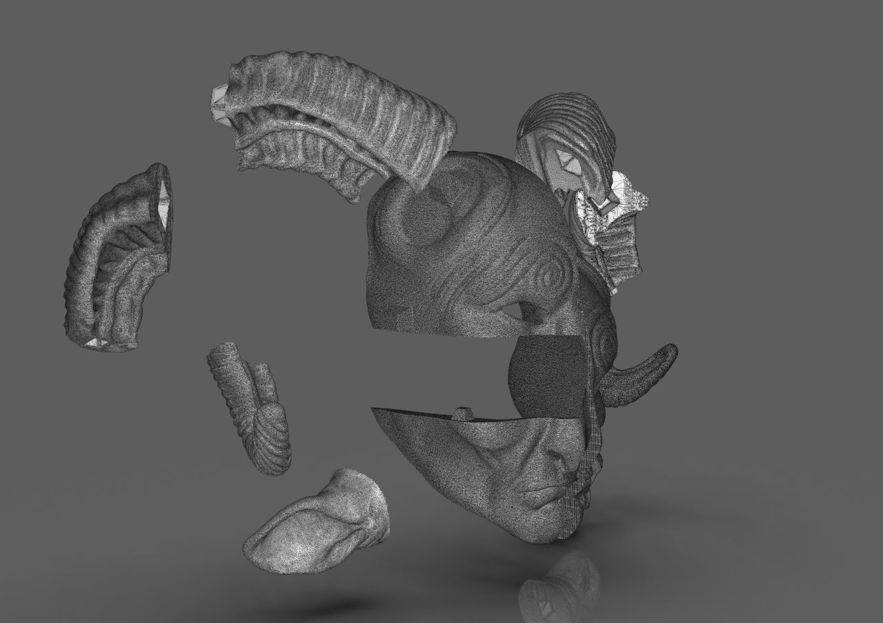 Pans Labyrinth Mask 3D print model_34