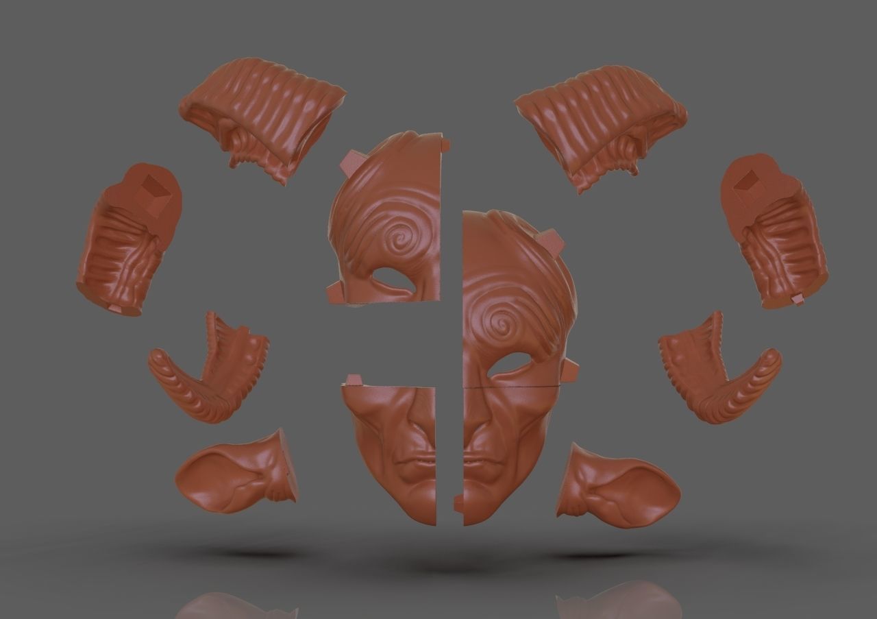 Pans Labyrinth Mask 3D print model_19