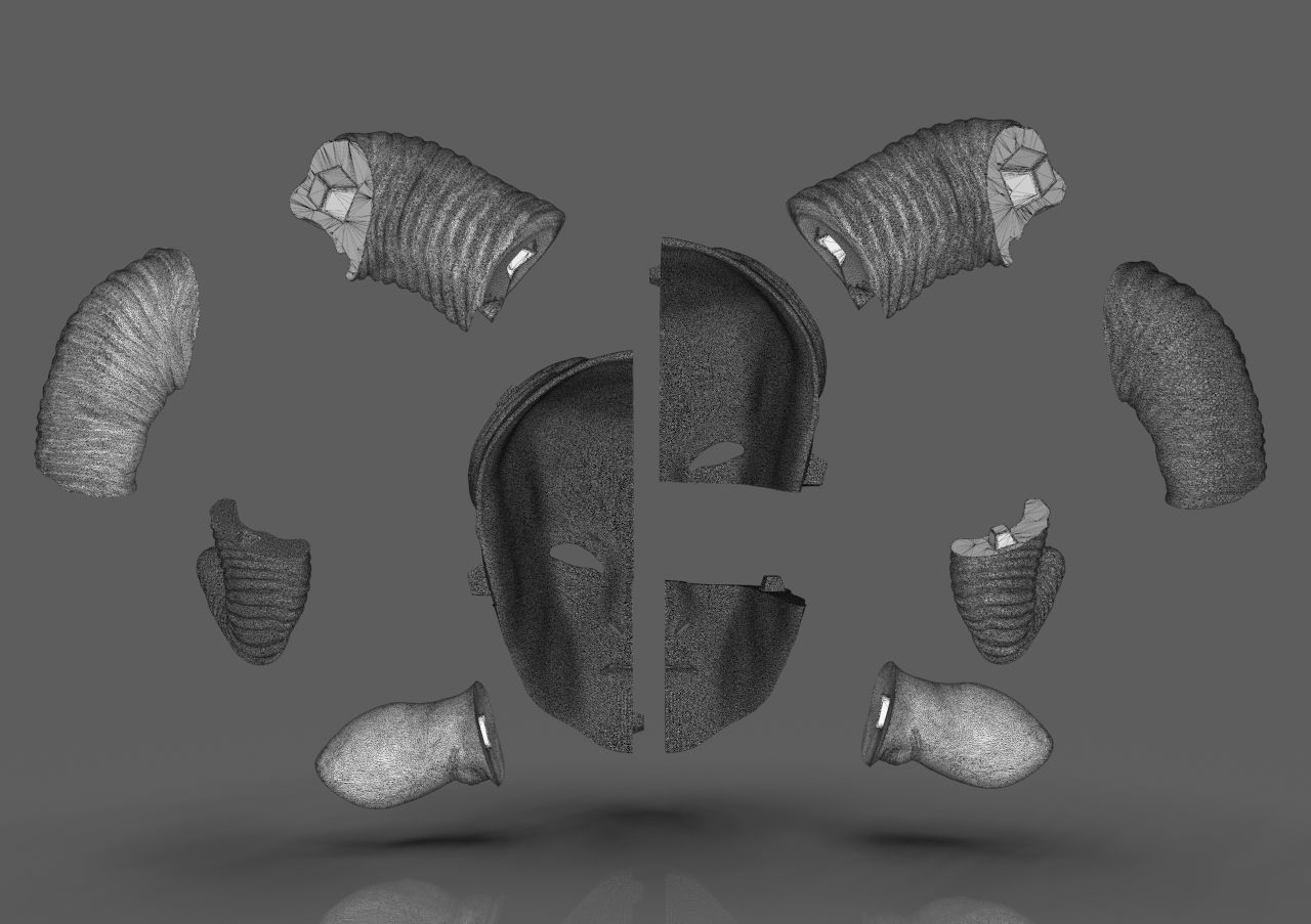 Pans Labyrinth Mask 3D print model_32