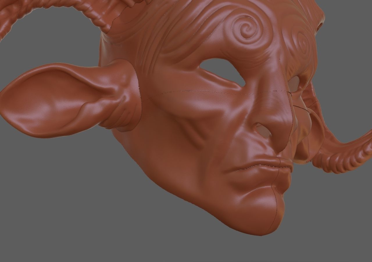 Pans Labyrinth Mask 3D print model_18