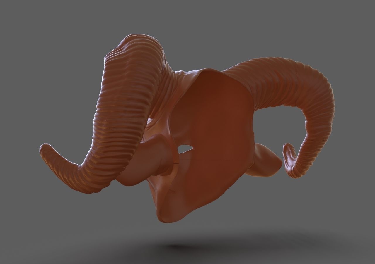 Pans Labyrinth Mask 3D print model_11