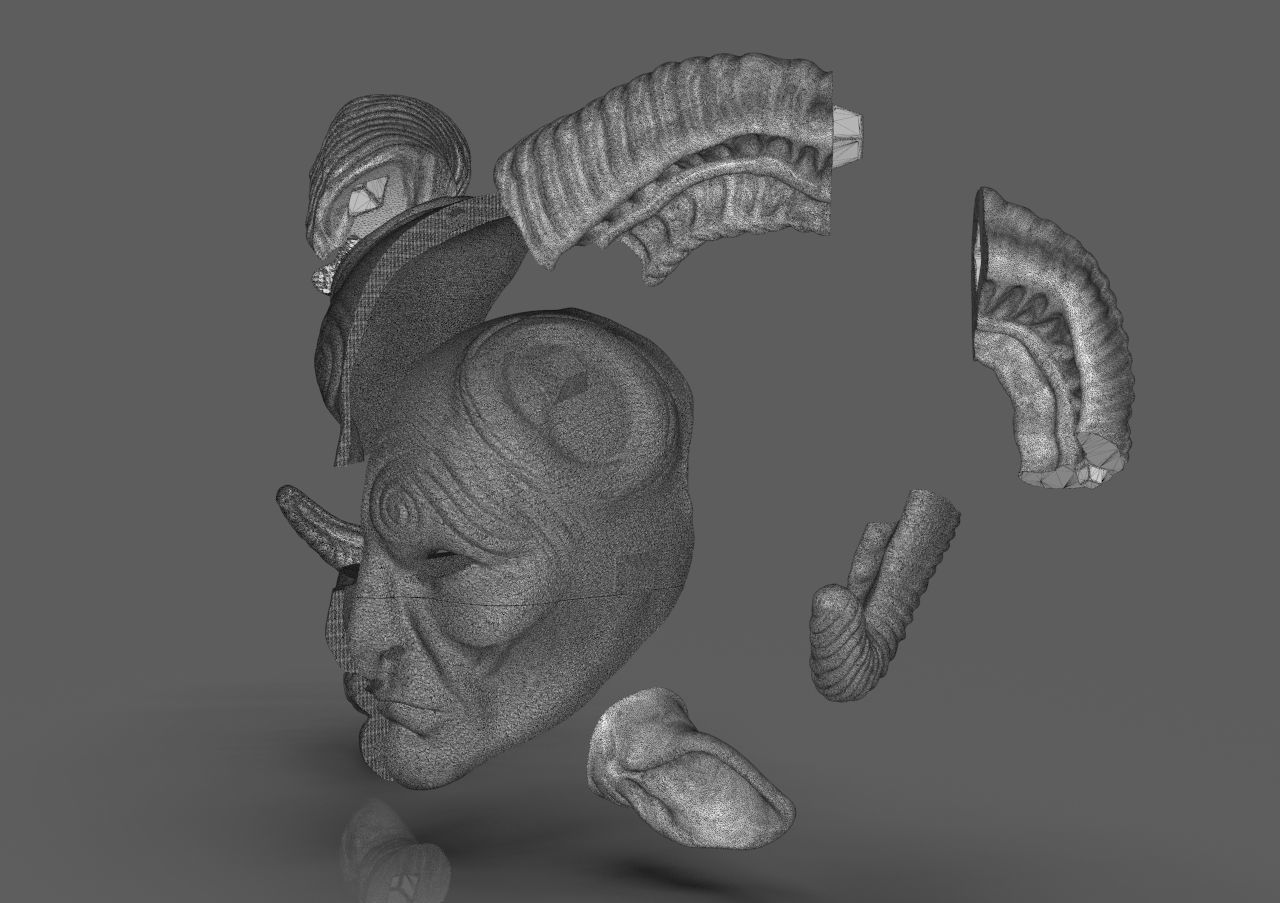 Pans Labyrinth Mask 3D print model_29