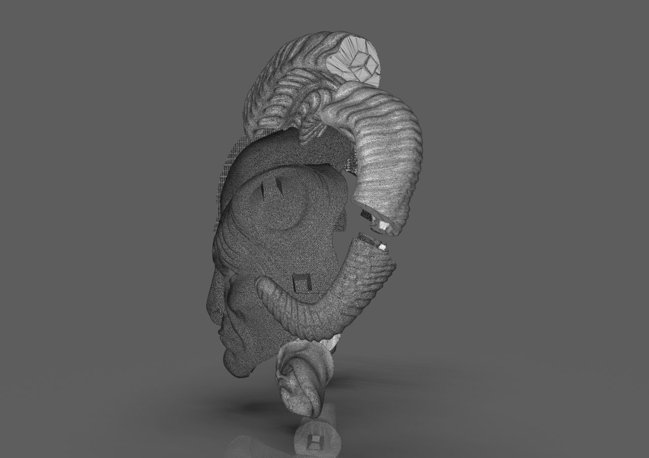 Pans Labyrinth Mask 3D print model_30