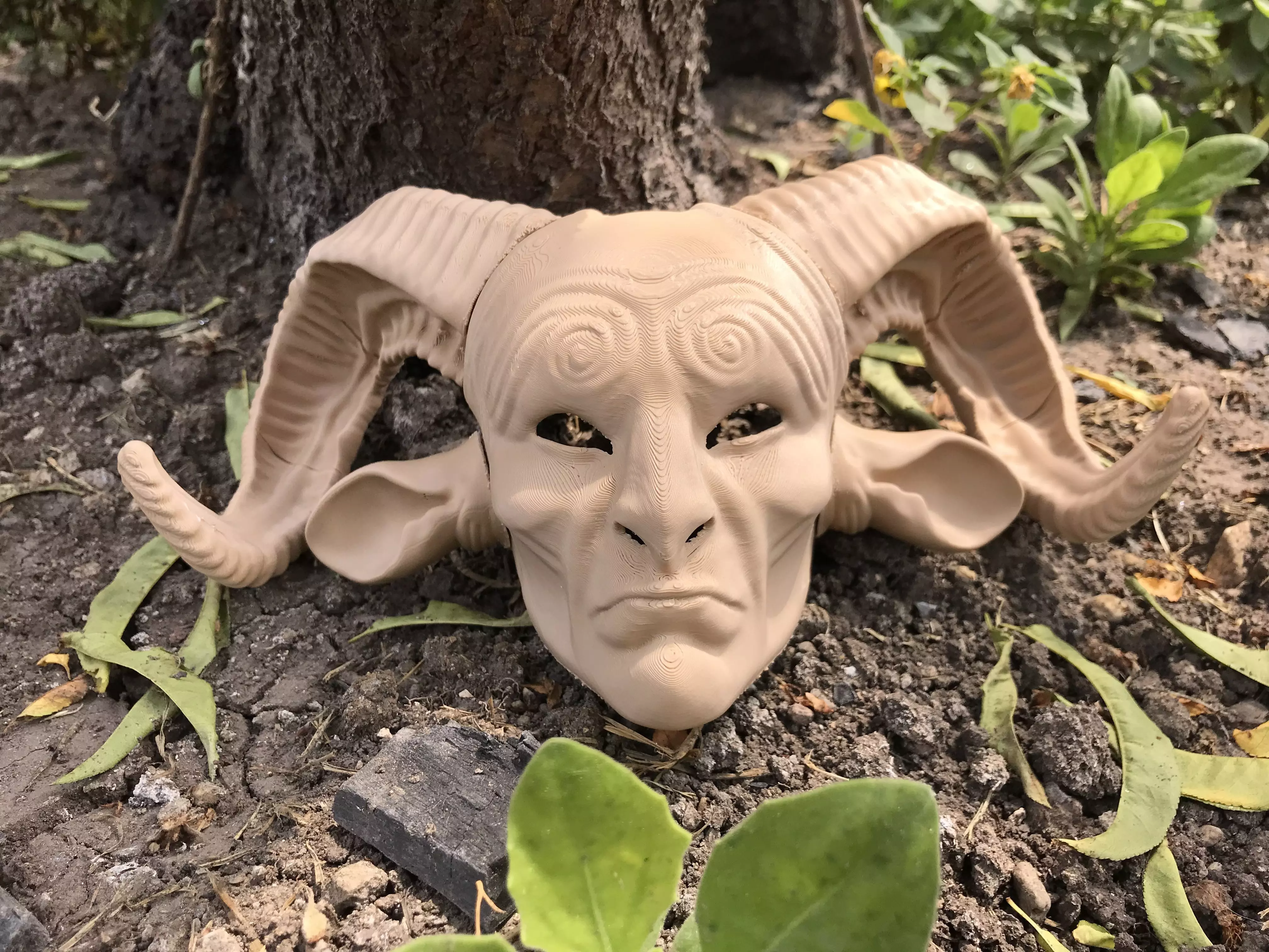 Pans Labyrinth Mask 3D print model_0
