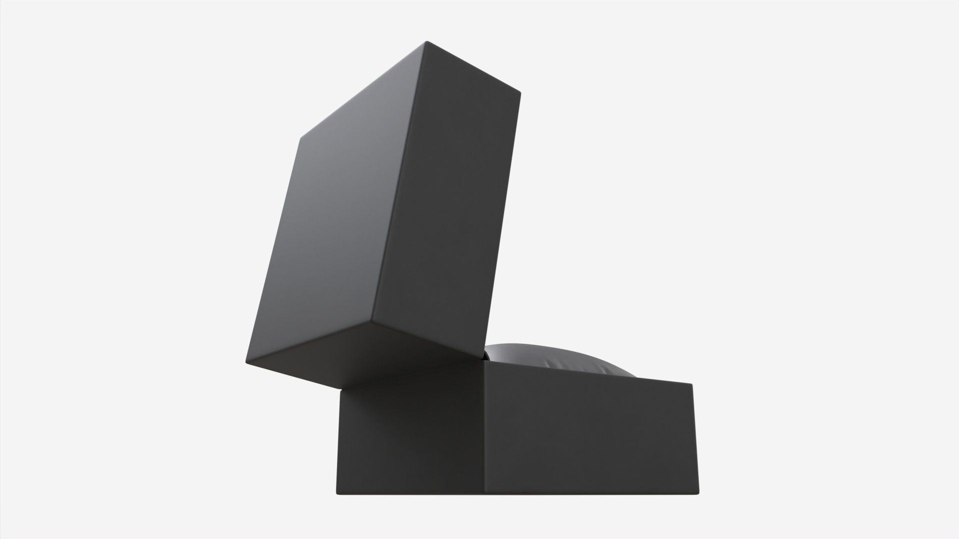 Wristwatch Box with Pillow 3D model_2