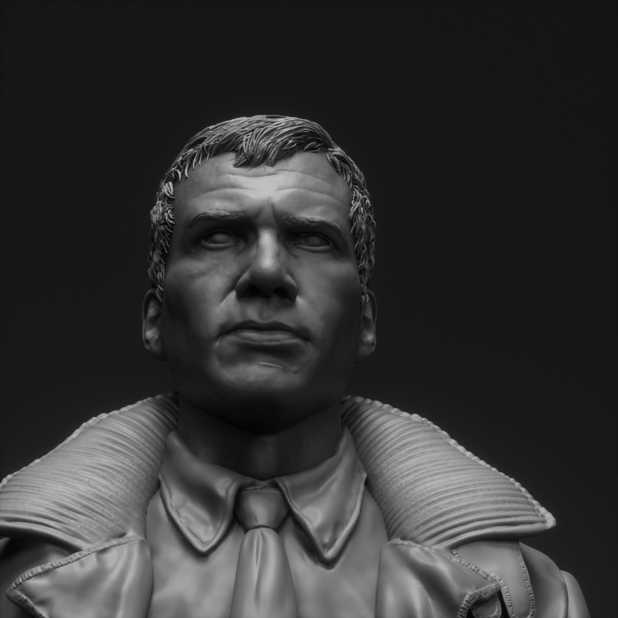 Harrison Ford - Rick Deckard - Blade Runner 3D model 3D printable ...