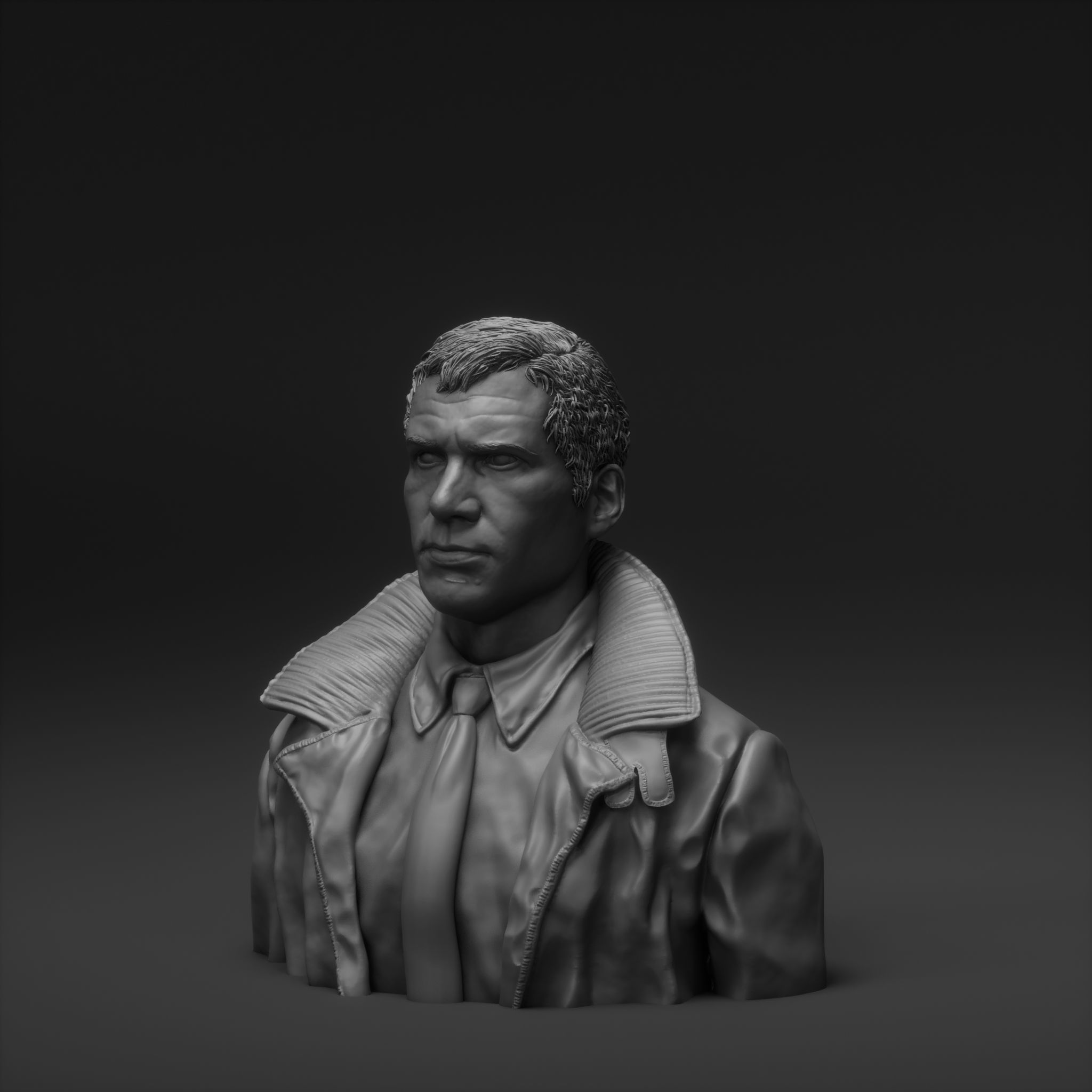 Figurine Deckard Blade Runner - Harrison Ford - 18 Cm - Action Toys OFFICIEL NEUF
