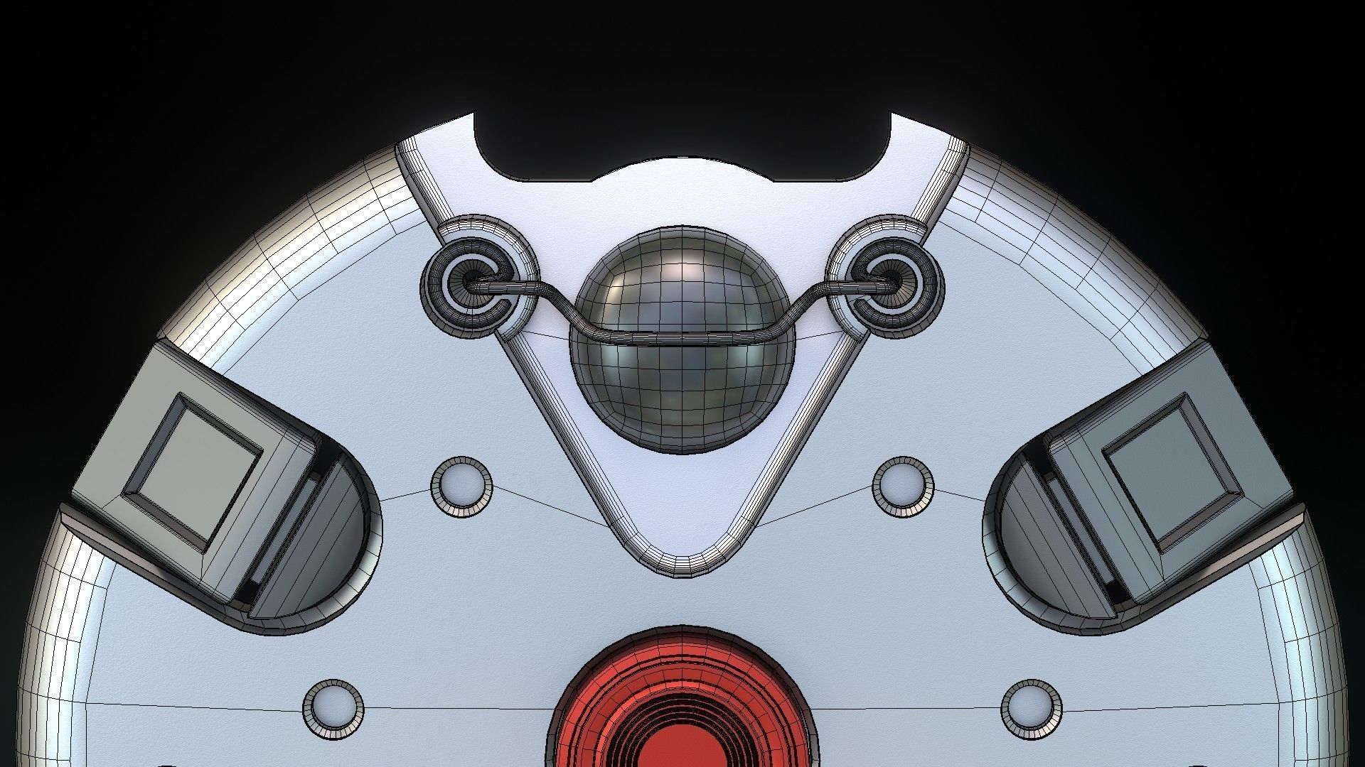 Landmine Low-poly 3D model_20