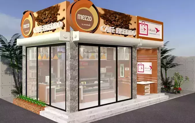 Bakery Shop Interior 