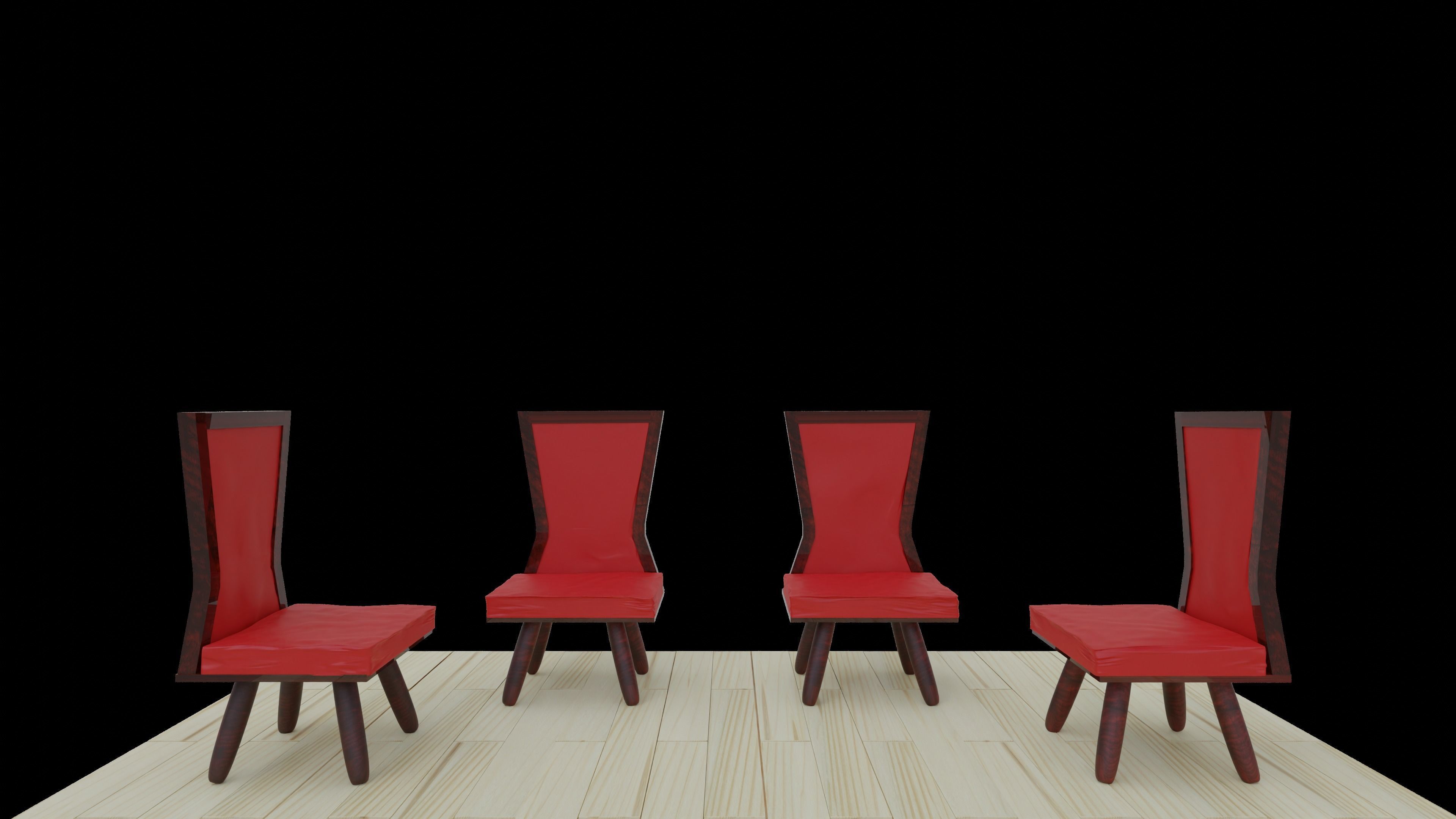 3D Succah sims dining room 3D model_9