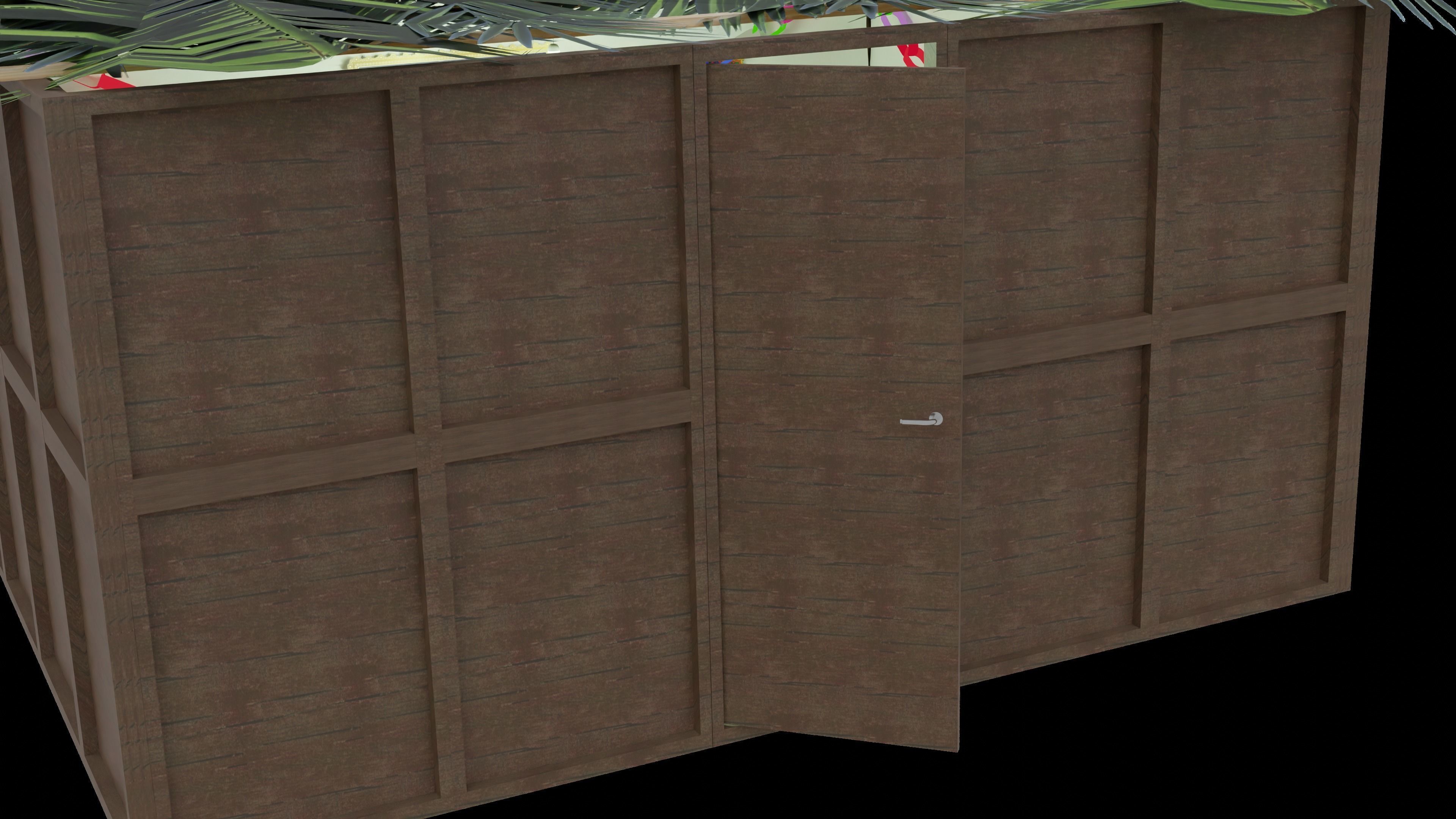 3D Succah sims dining room 3D model_19