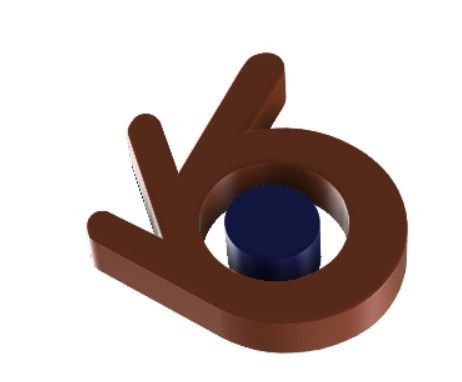 Blender Logo 3D model_2