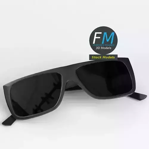 Sunglasses flat top