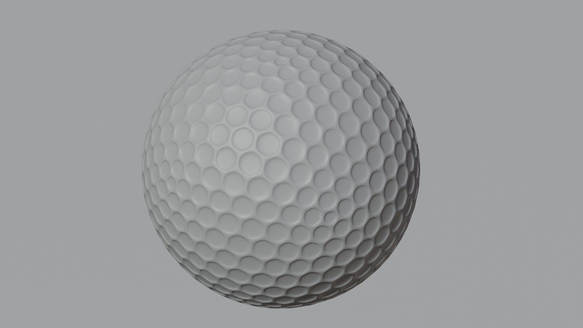 bridgestone golf ball Low-poly 3D model_22
