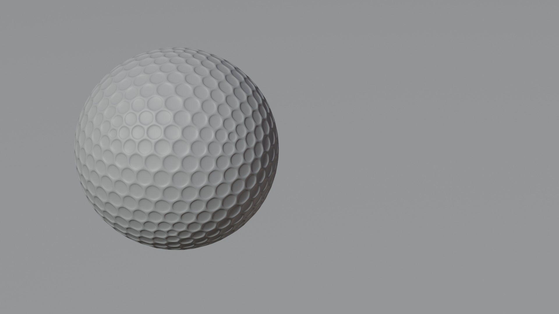 bridgestone golf ball Low-poly 3D model_14