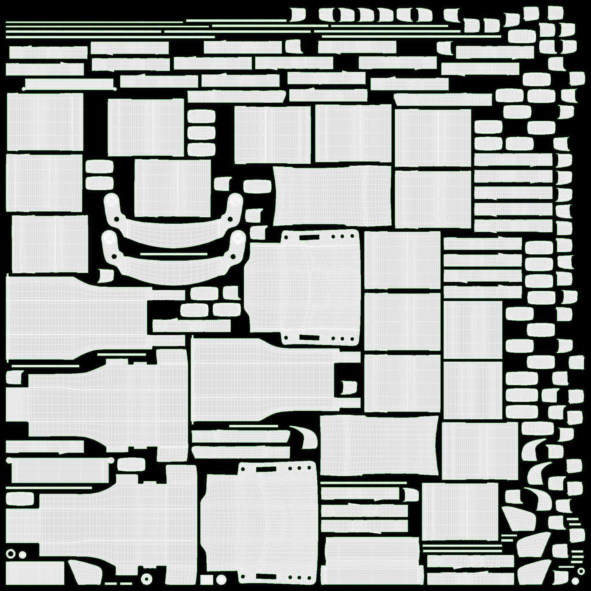 Wristwatch with Steel Bracelet 02 3D model_17