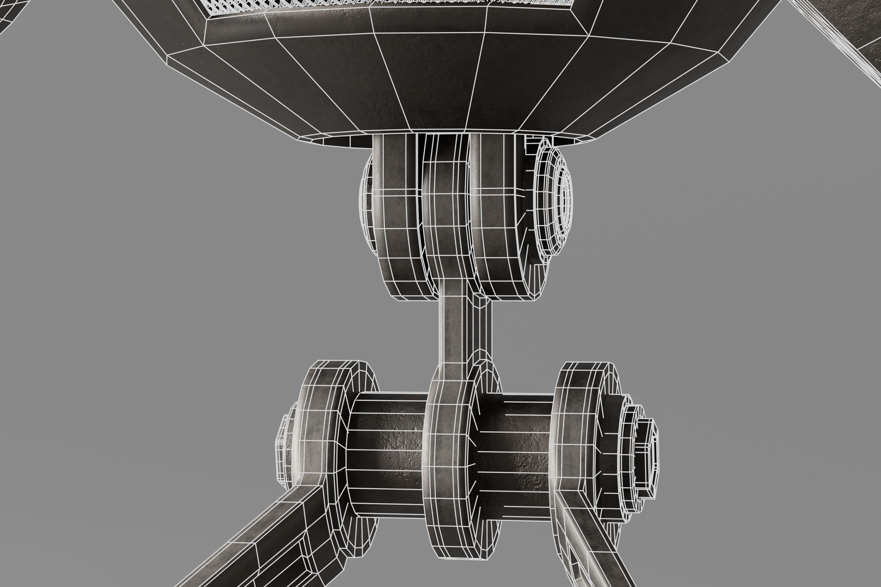 Robot V26 Low-poly 3D model_19