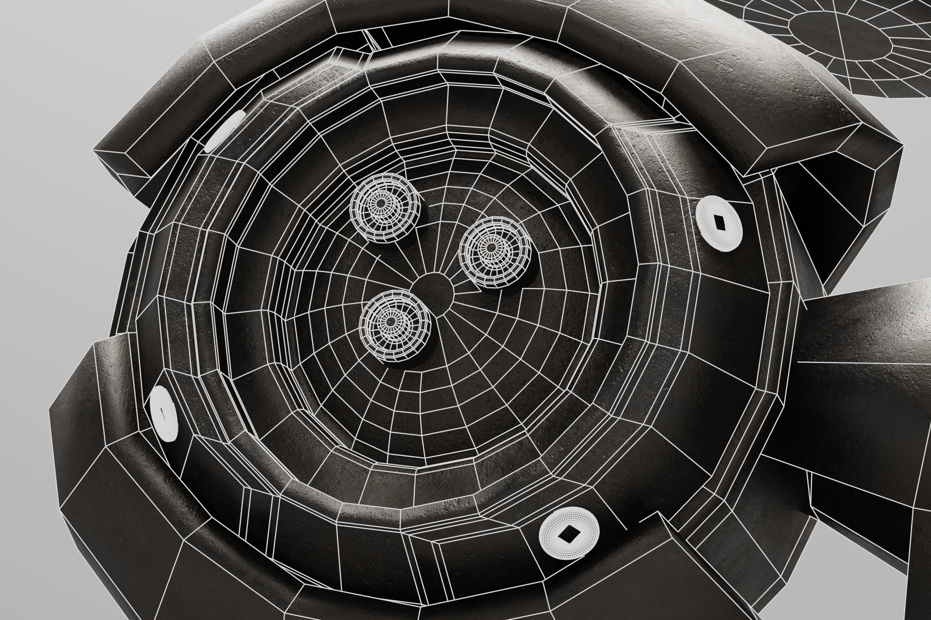 Robot V26 Low-poly 3D model_18