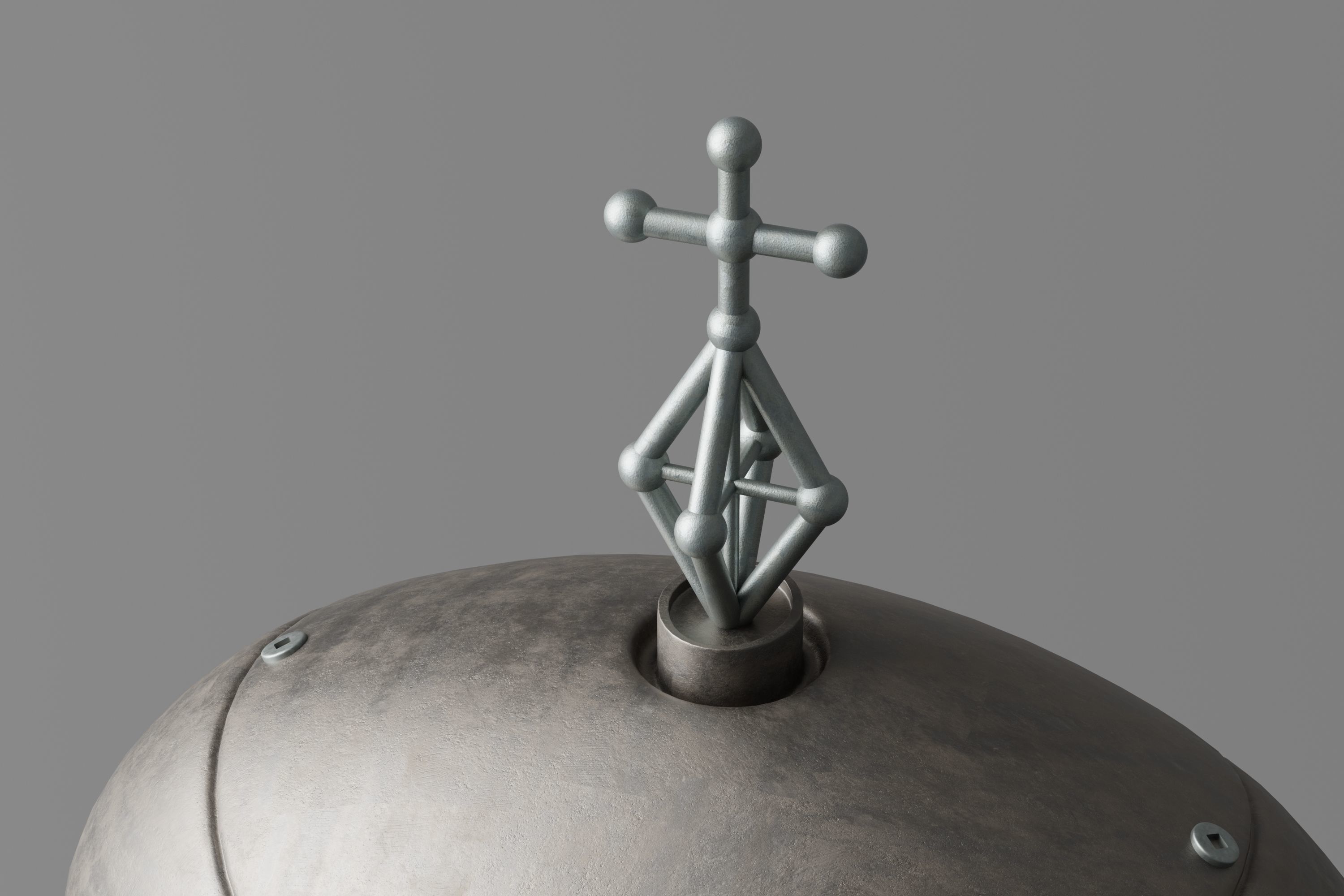 Robot V26 Low-poly 3D model_4