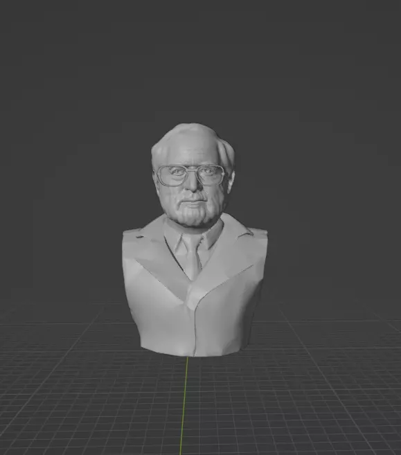 Umberto Eco 3D print model_0