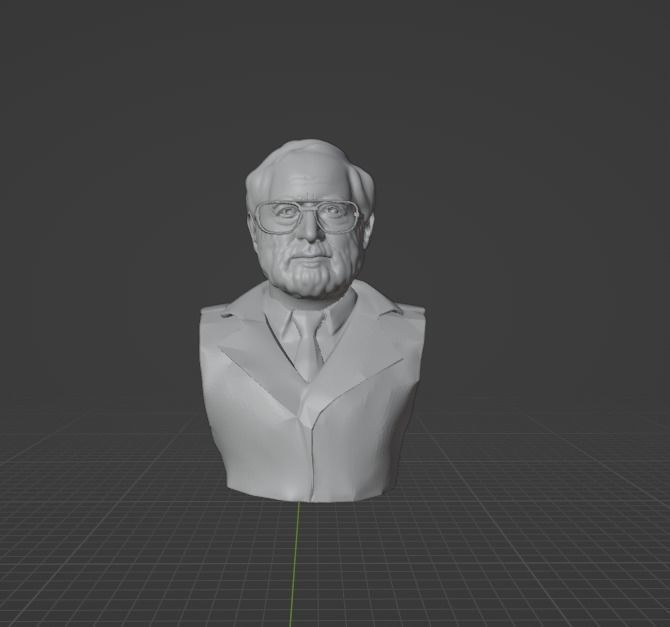 Umberto Eco 3D print model_1