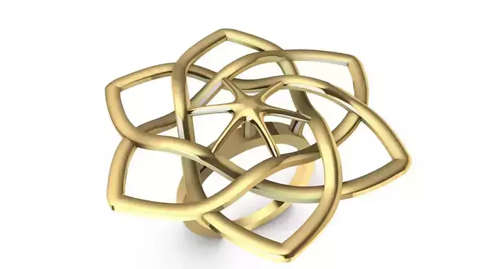 flower ring stl verified