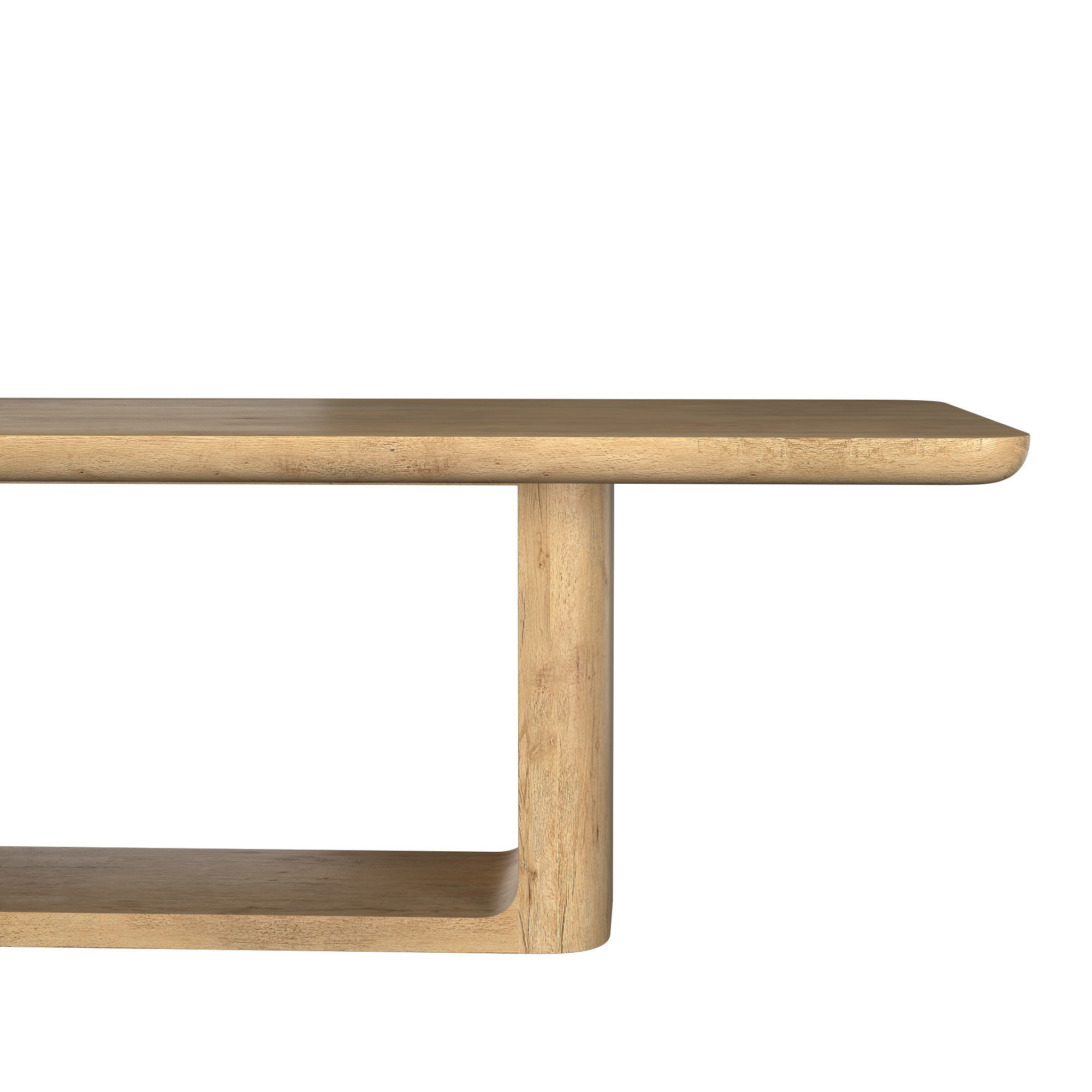 OSLO OPEN RECTANGULAR DINING TABLE 3D model_6