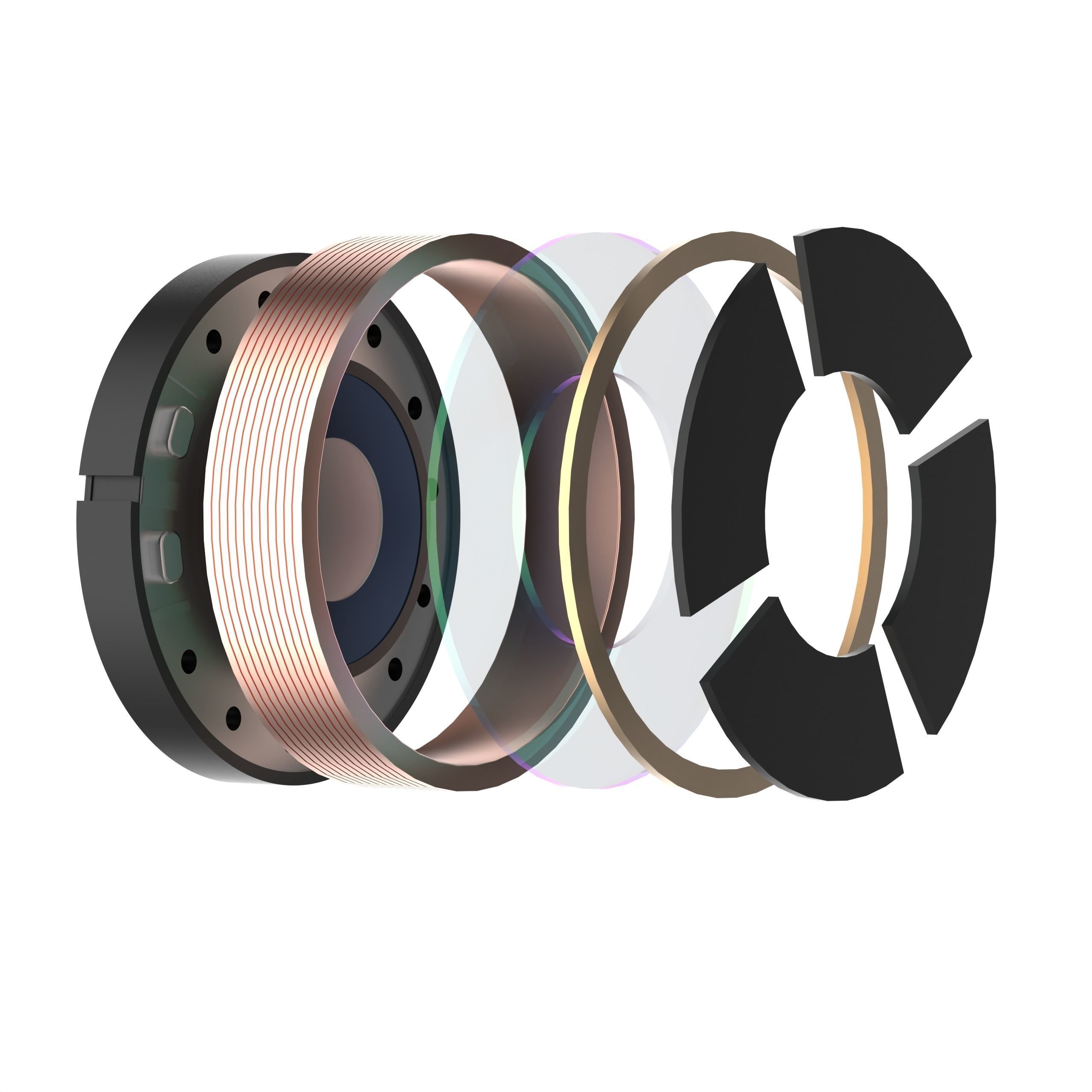 Audio Drivers 3D model_1