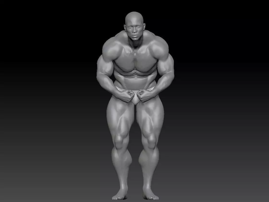 BODYBULDING MAN 4 3D print model