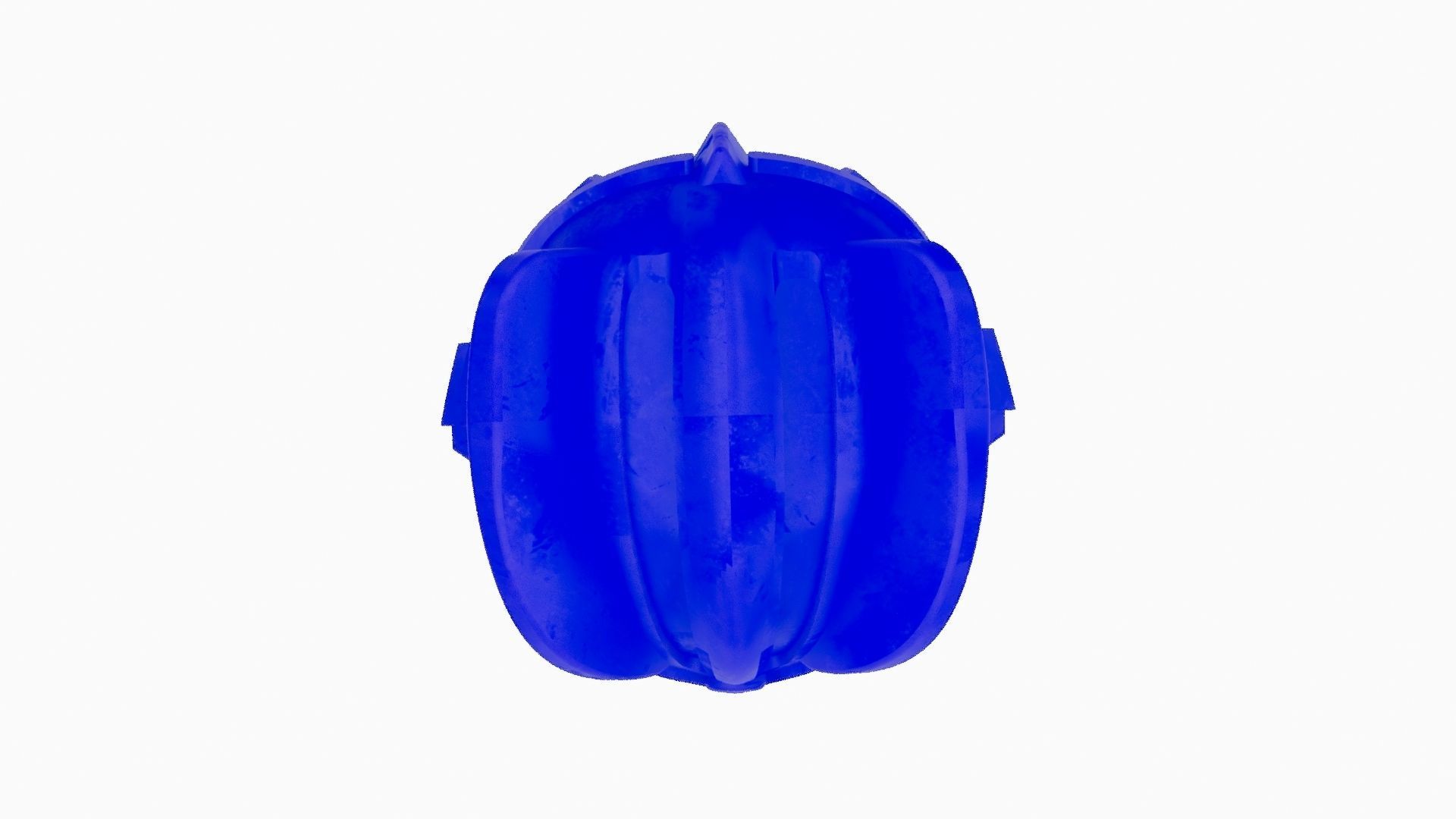 Lego robot head Low-poly 3D model_4