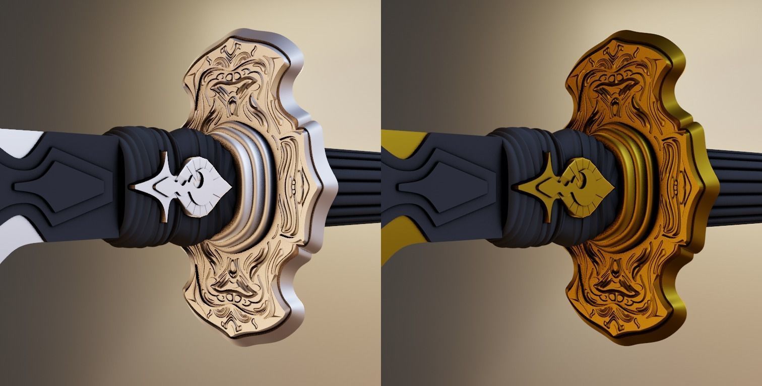 Virtuous Contract Nier Automata  3D print model_8