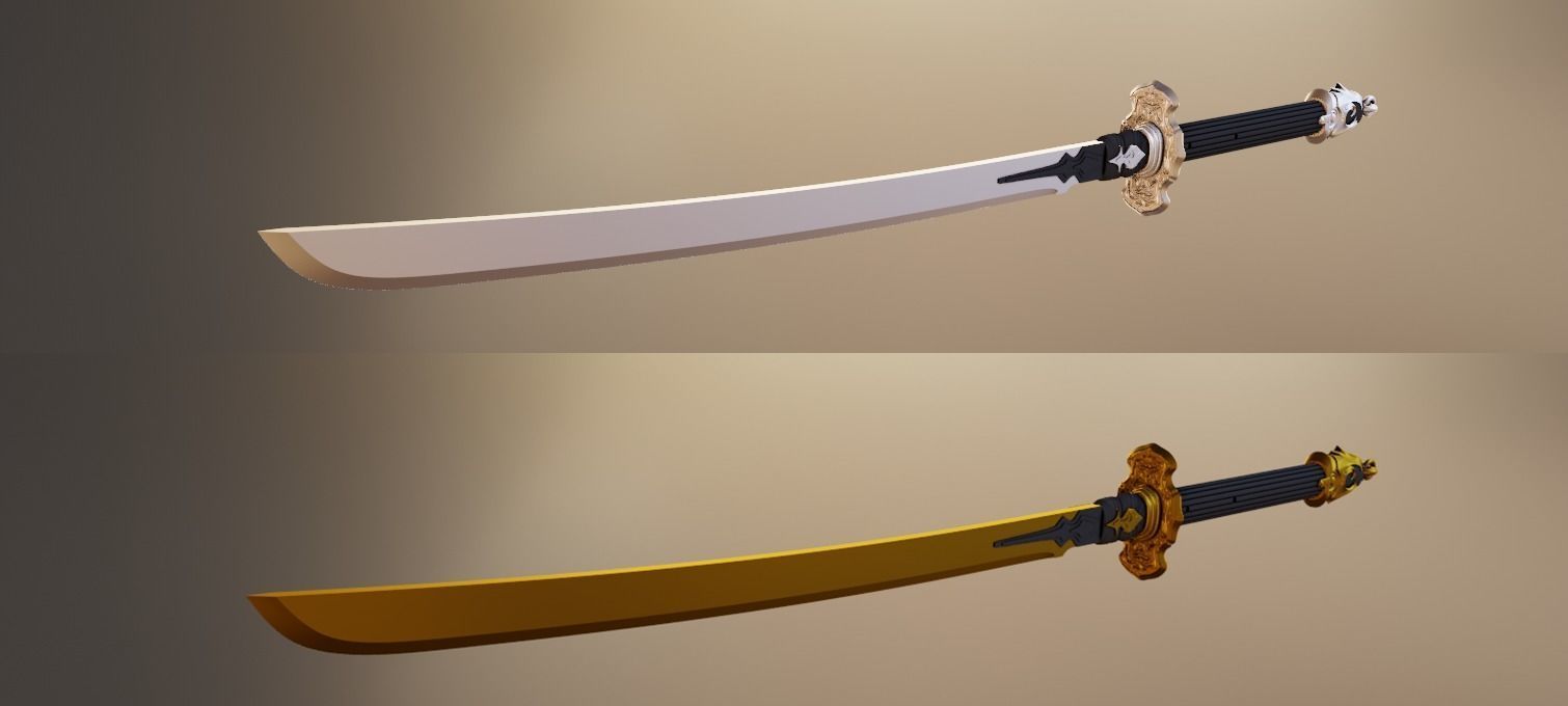 Virtuous Contract Nier Automata  3D print model_5