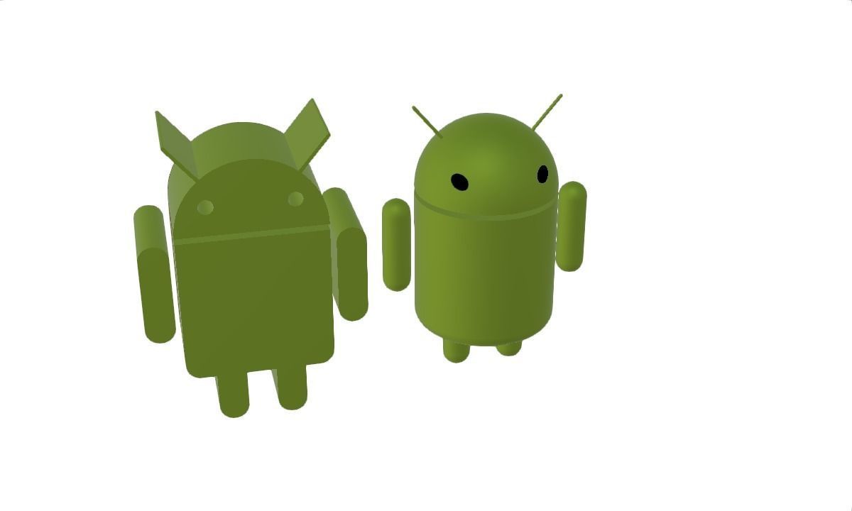 Andriod logo 3D model_5