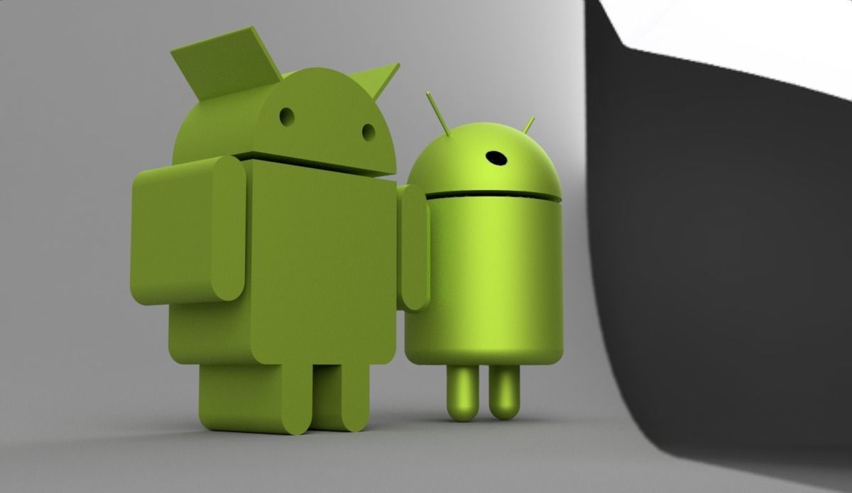 Andriod logo 3D model_2