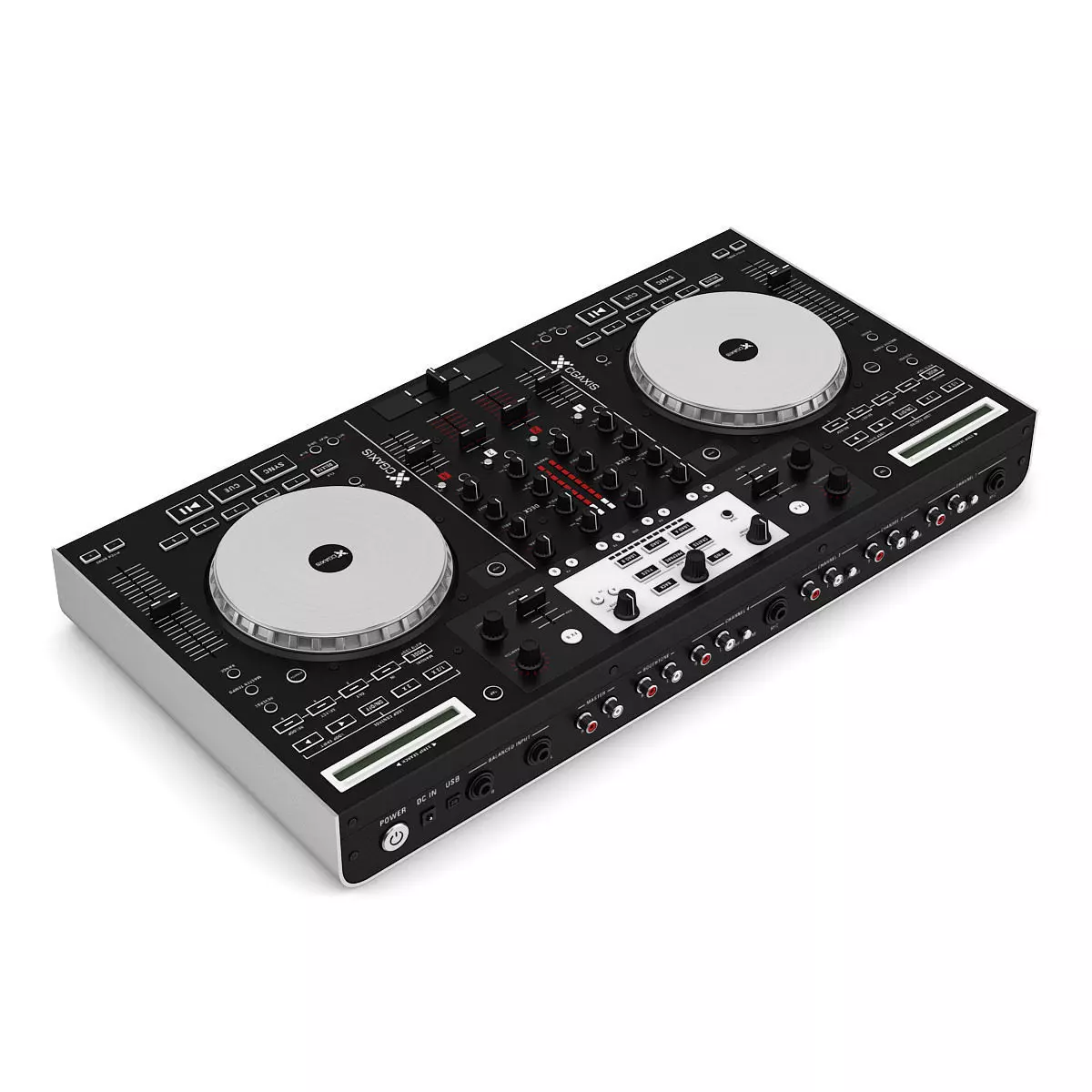 DJ s Controller 3D model_0