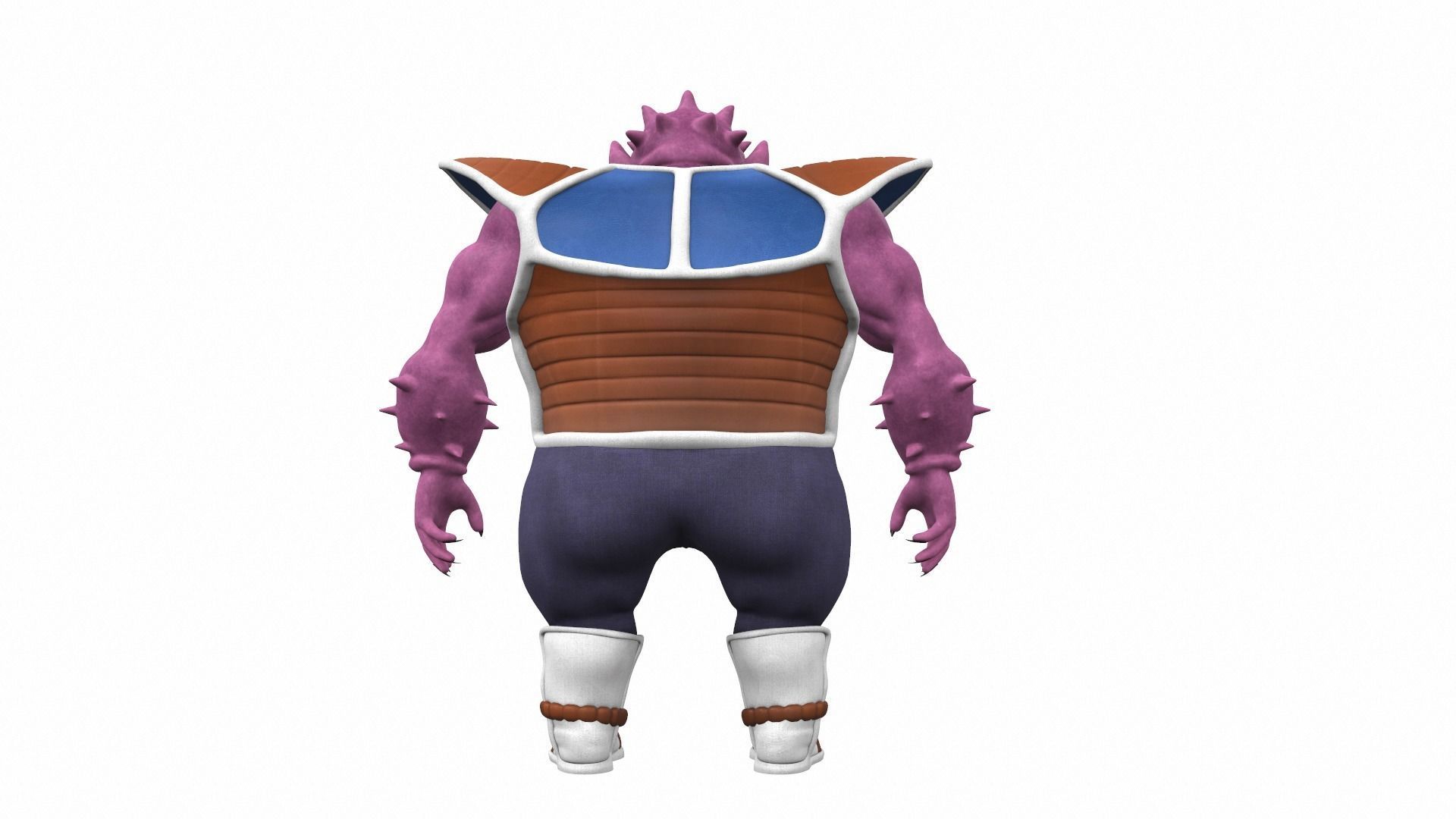 Dodoria from Dragon Ball 3D model_4