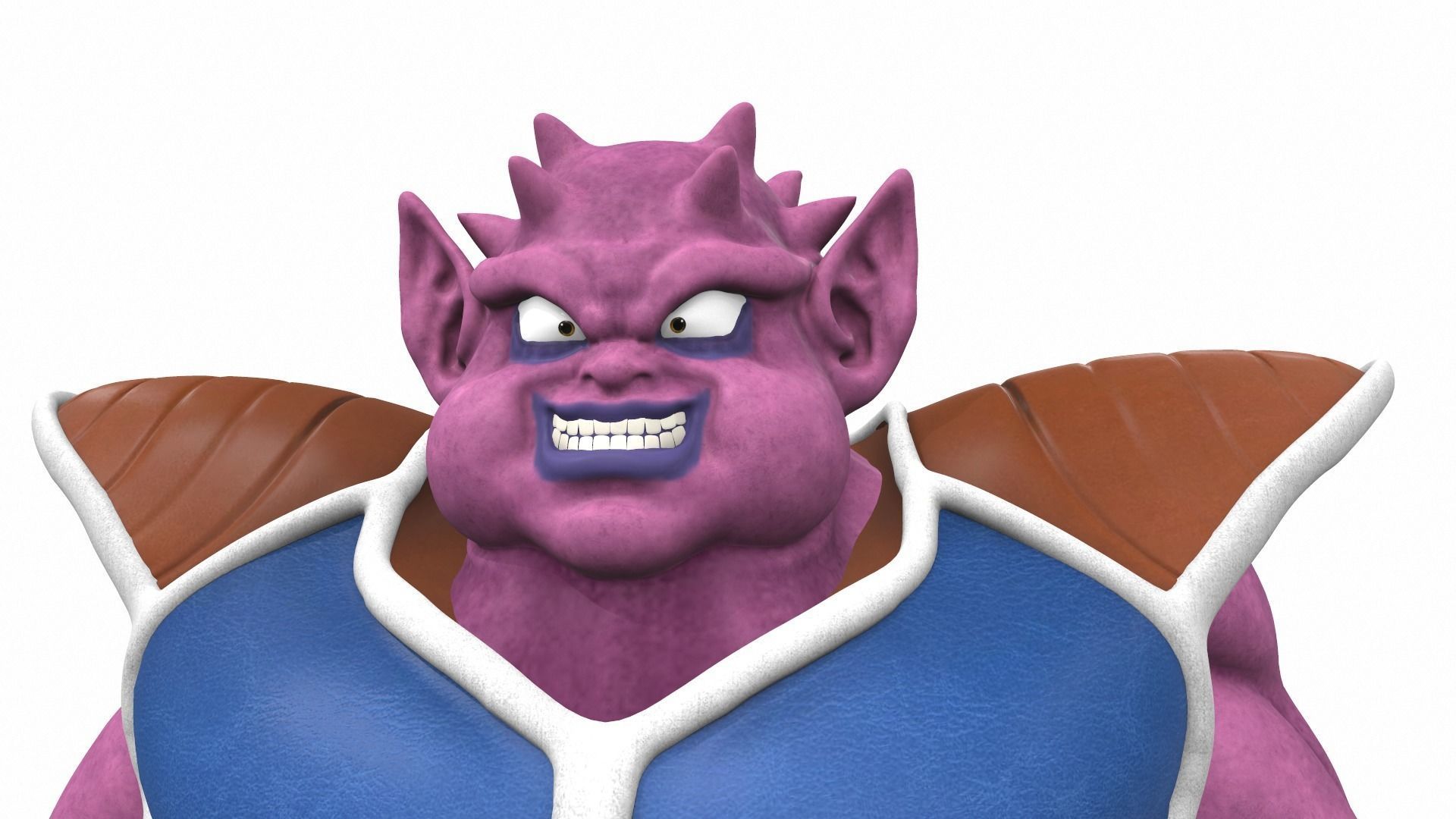 Dodoria from Dragon Ball 3D model_7