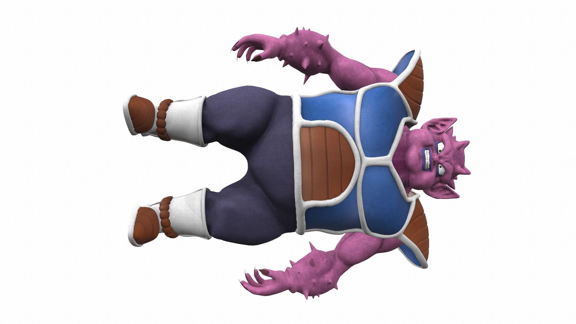 Dodoria from Dragon Ball 3D model_14