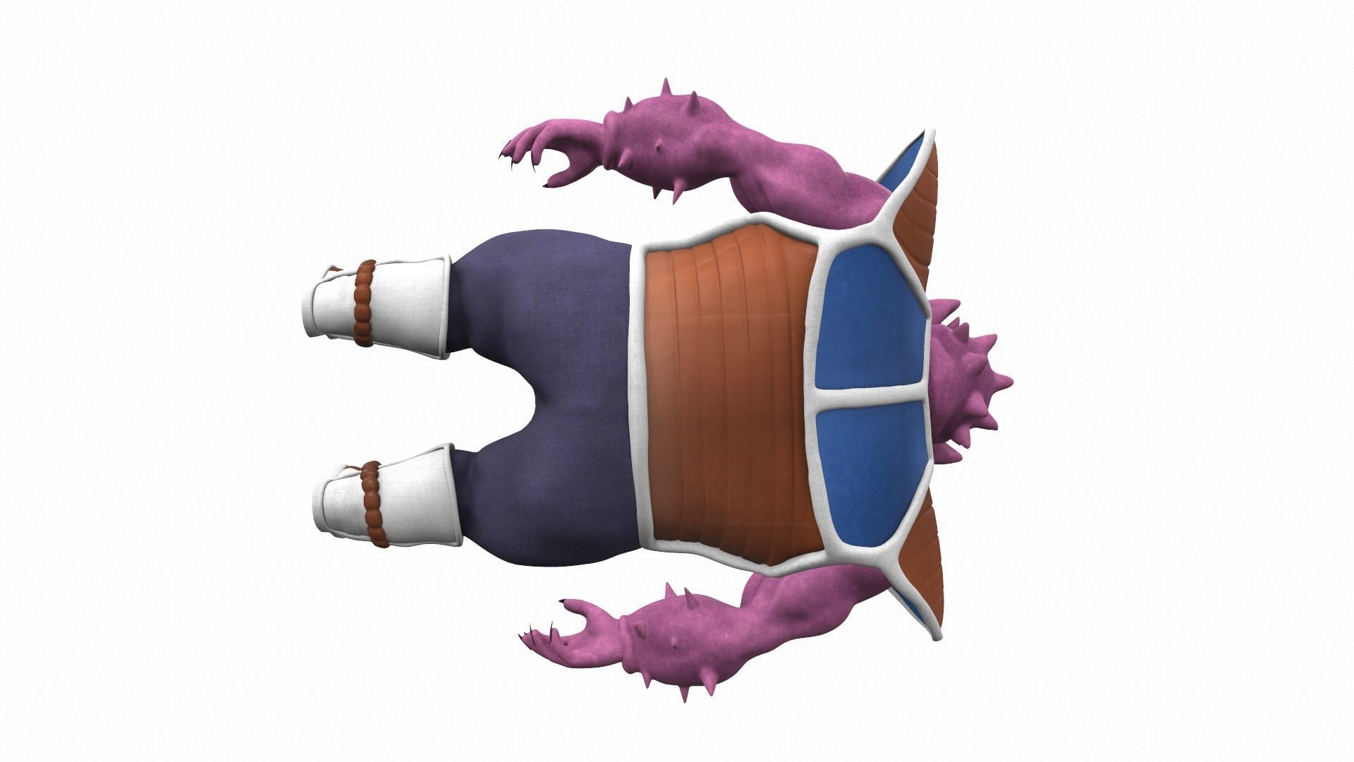 Dodoria from Dragon Ball 3D model_16