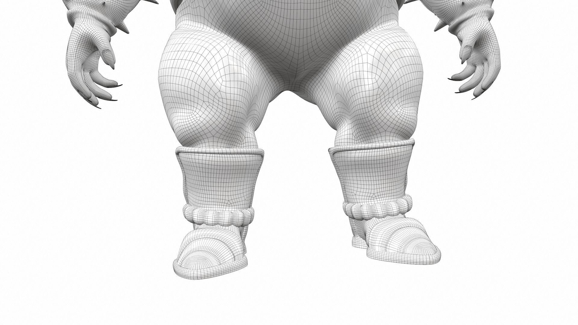 Dodoria from Dragon Ball 3D model_21