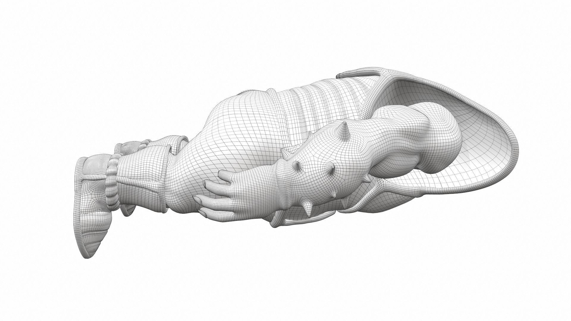 Dodoria from Dragon Ball 3D model_18