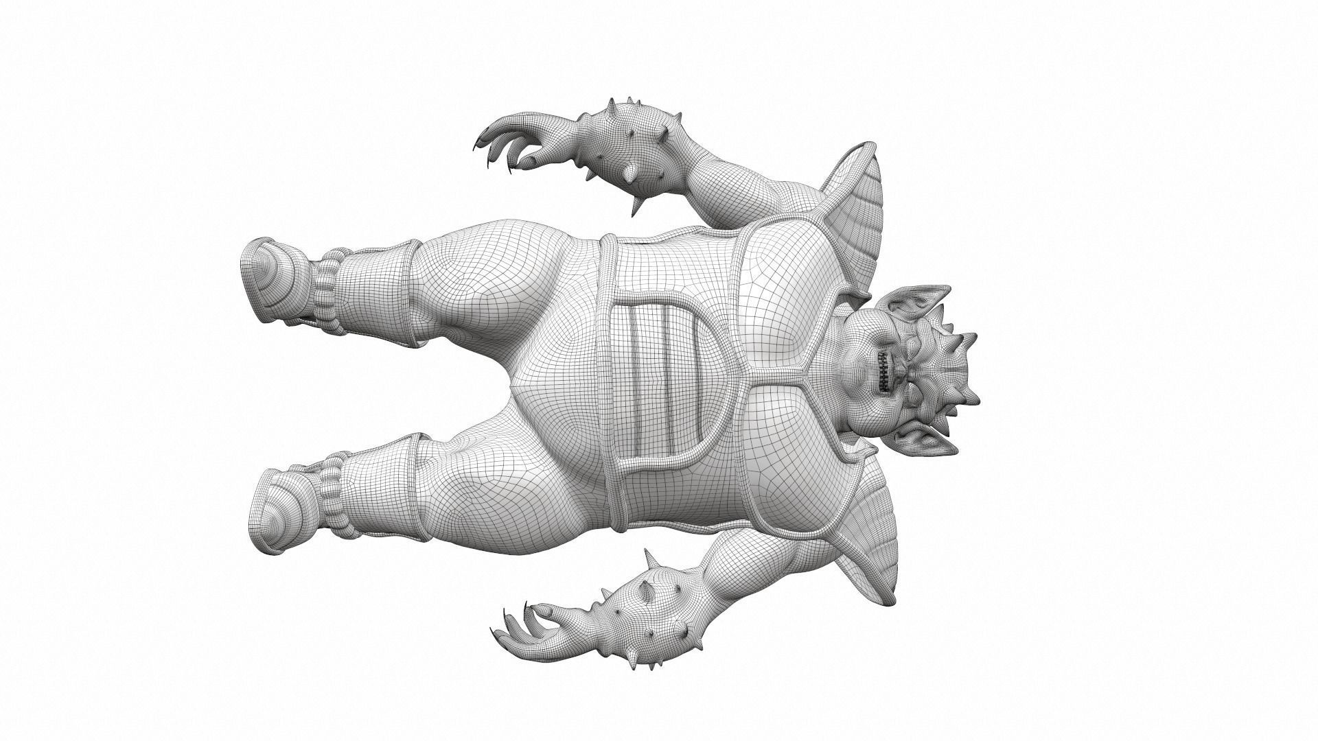 Dodoria from Dragon Ball 3D model_17