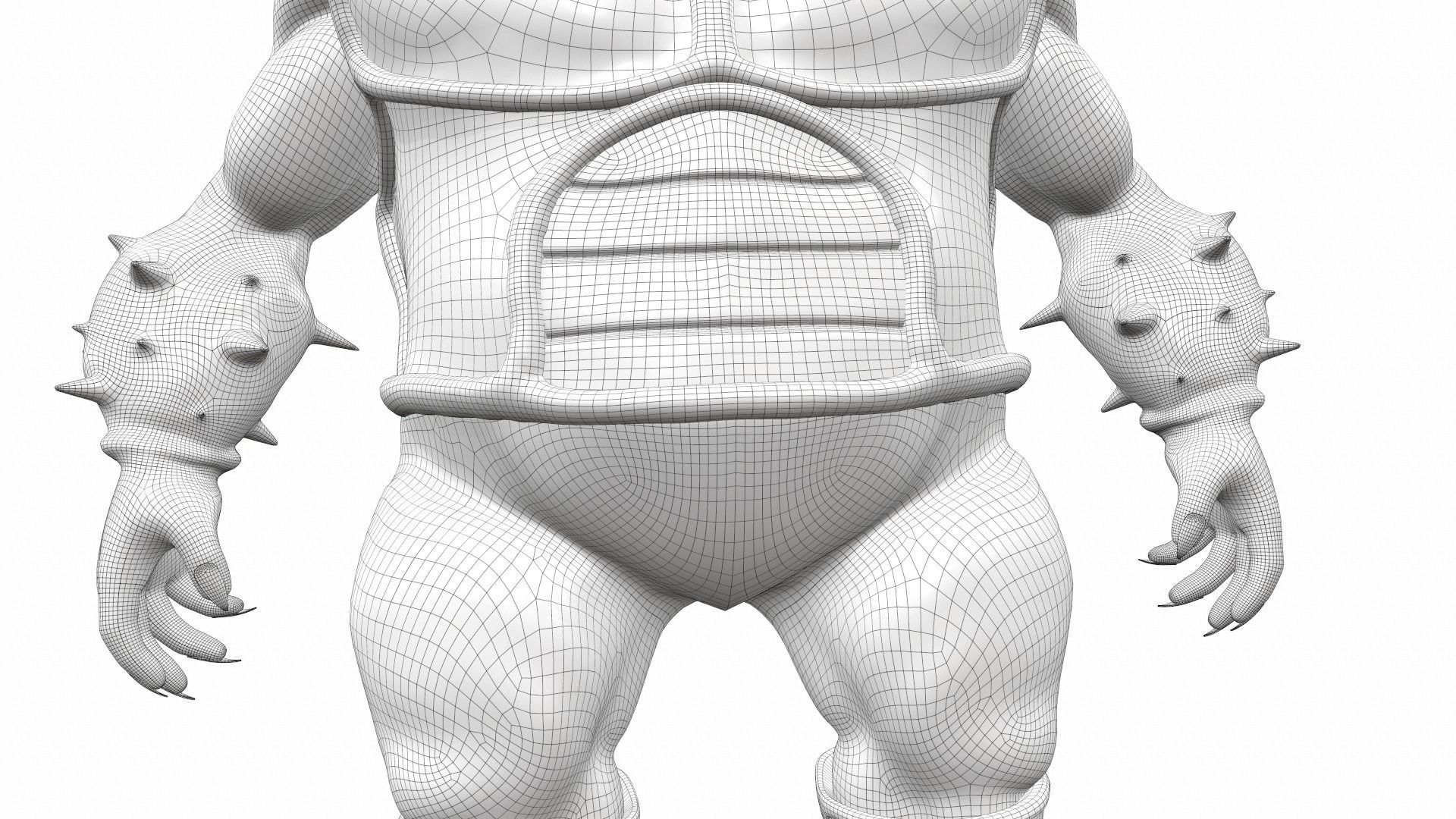 Dodoria from Dragon Ball 3D model_22