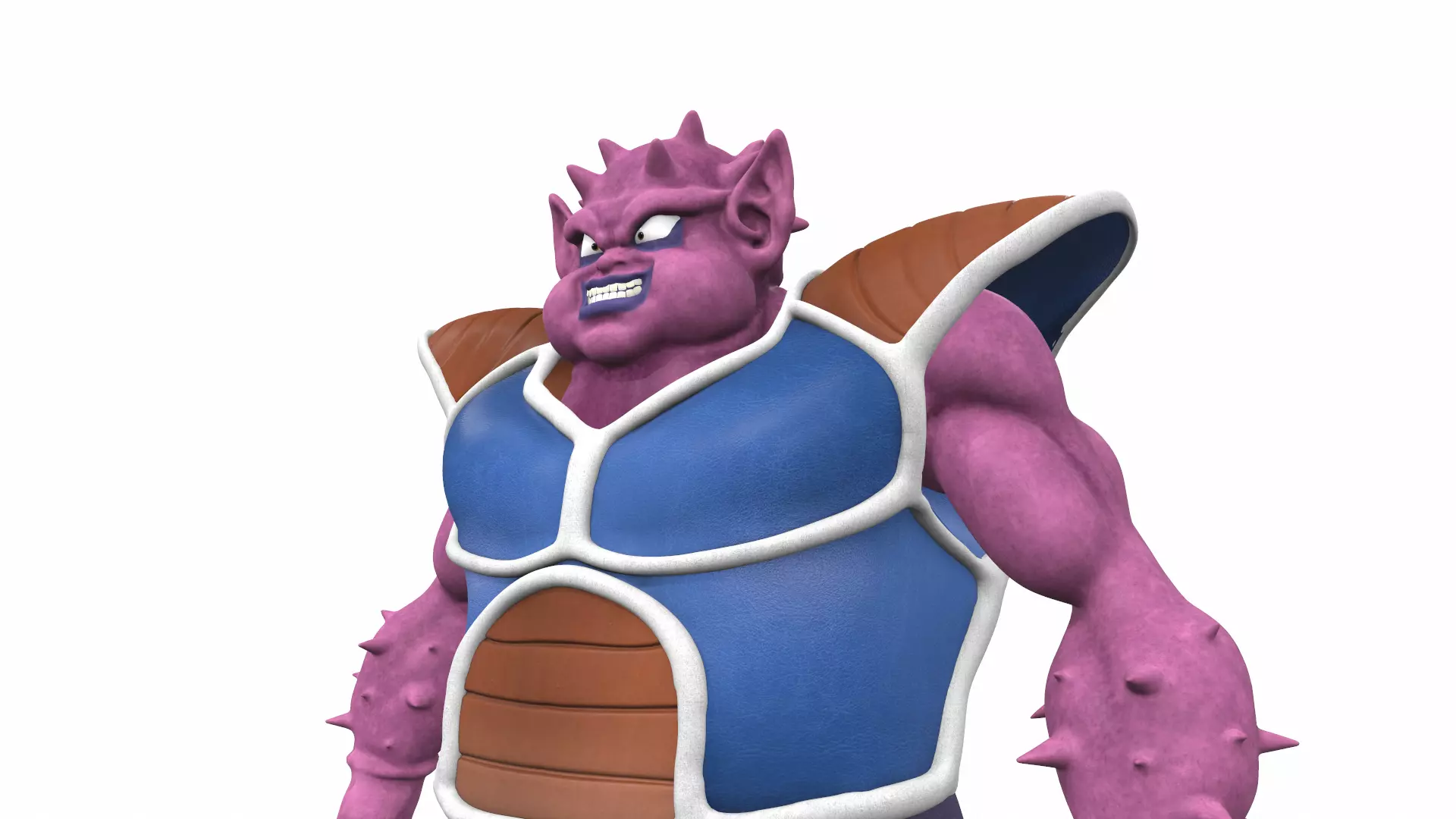 Dodoria from Dragon Ball 3D model_0