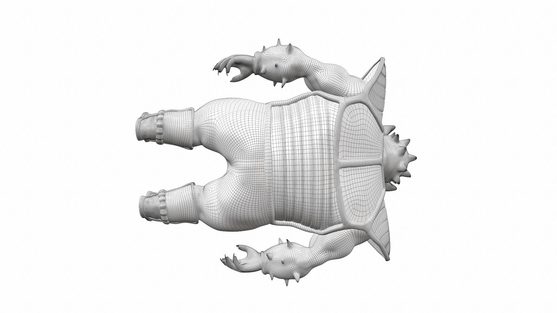 Dodoria from Dragon Ball 3D model_19