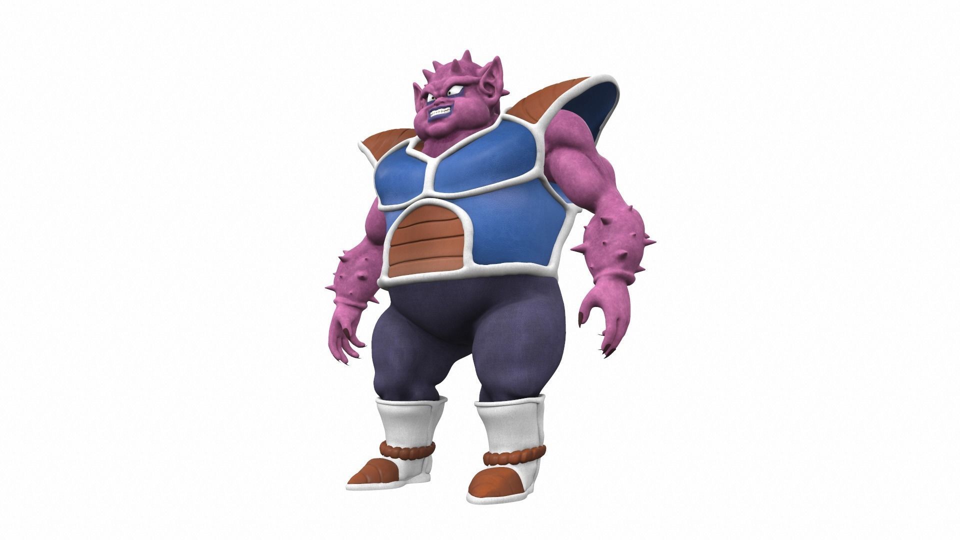 Dodoria from Dragon Ball 3D model_1
