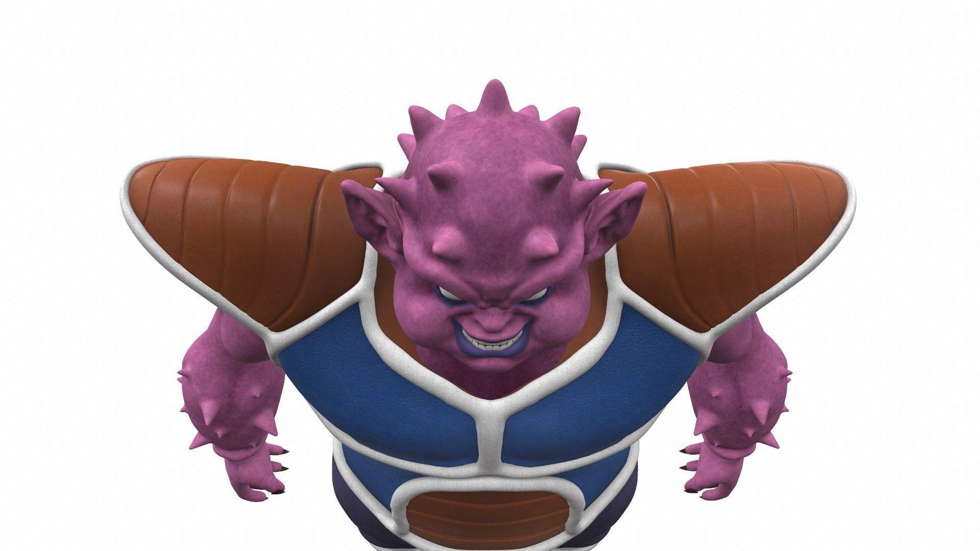 Dodoria from Dragon Ball 3D model_12