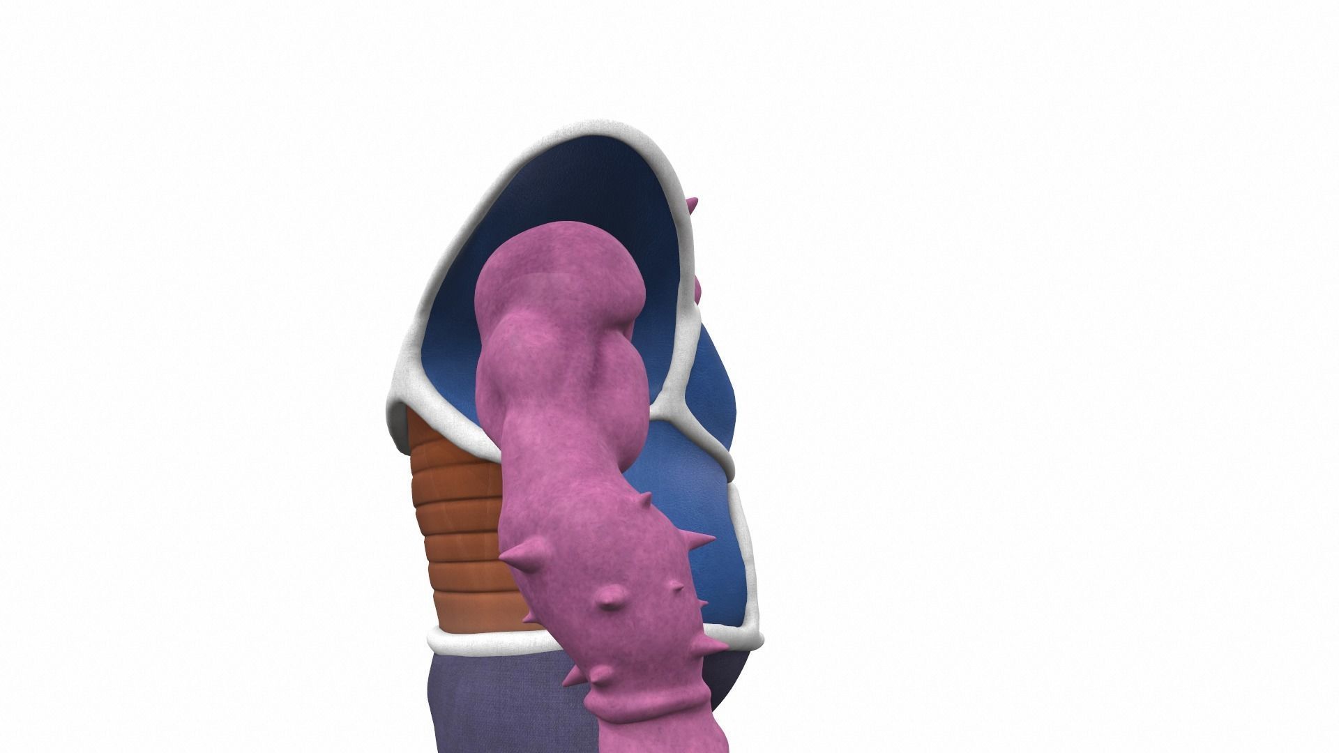 Dodoria from Dragon Ball 3D model_9