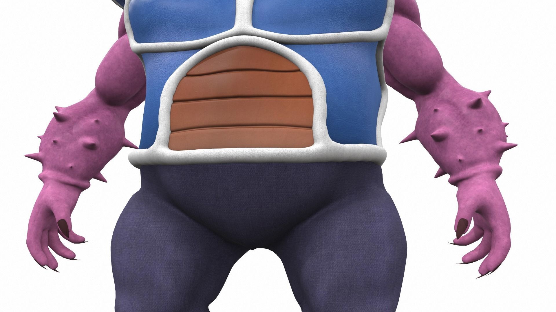 Dodoria from Dragon Ball 3D model_6
